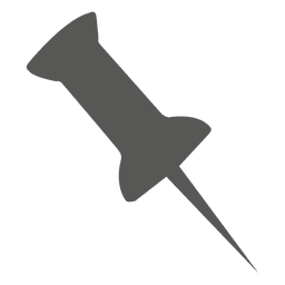 Ícone de alfinete de papel Desenho PNG