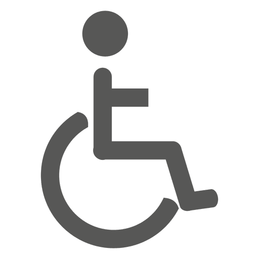 ?cone de paciente em cadeira de rodas Desenho PNG