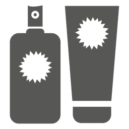 Perfume facial cream icon PNG Design