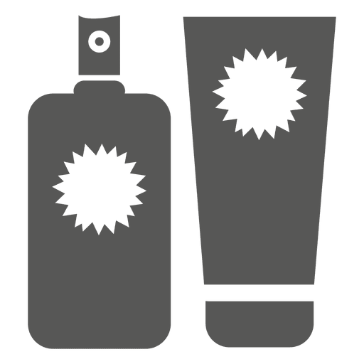 Icono de crema facial de perfume Diseño PNG