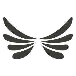 Decoração de asas de fênix 3 Desenho PNG
