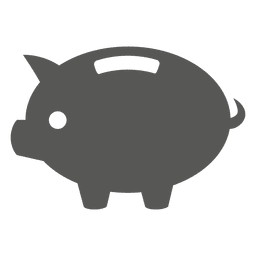Ícone de cofrinho Desenho PNG