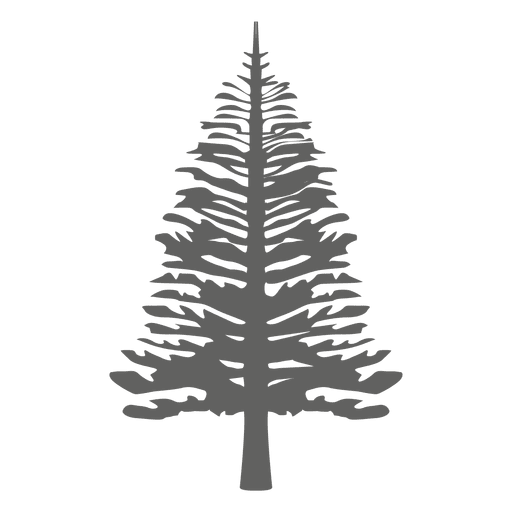 Download Pine tree silhouette 4 - Transparent PNG & SVG vector file