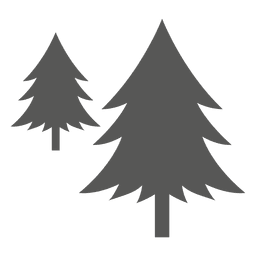 Ícone de pinheiros