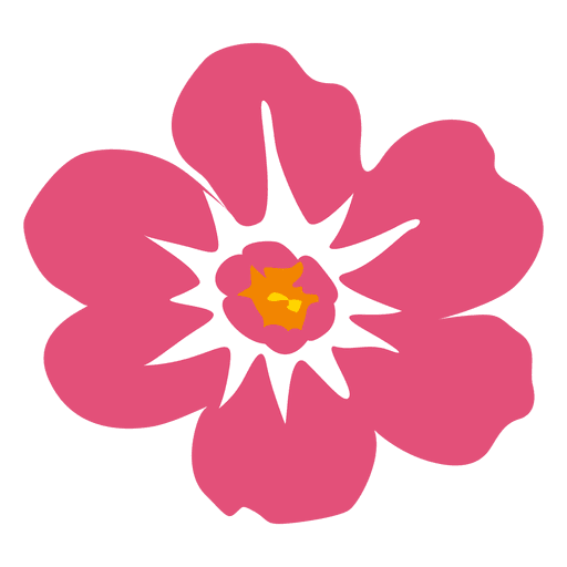 Flor havaiana rosa Desenho PNG