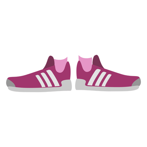 Pink women's sneakers