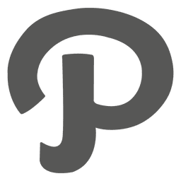 Logo do Pinterest Desenho PNG