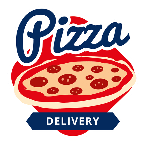 Design De Logotipo De Comida De Pizza Logotipo De Serviço De Pizza