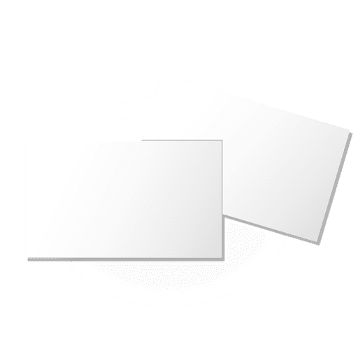 Einfache leere Broschüren PNG-Design