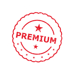Premium Kreissiegel PNG-Design