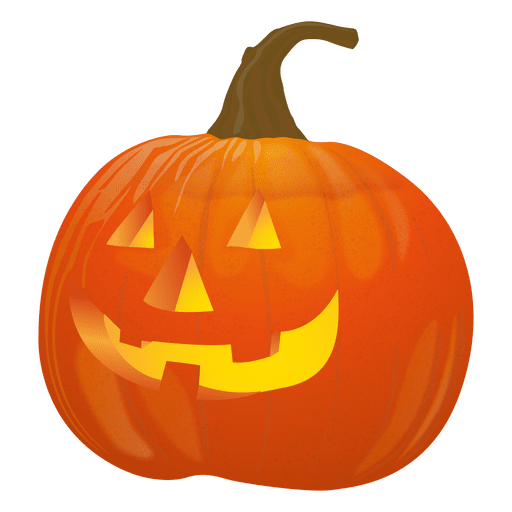 Pumkin face cartoon 5 PNG Design