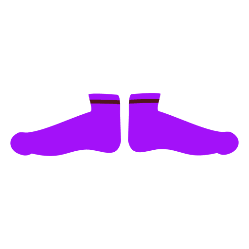 Zapato de mujer morado Diseño PNG