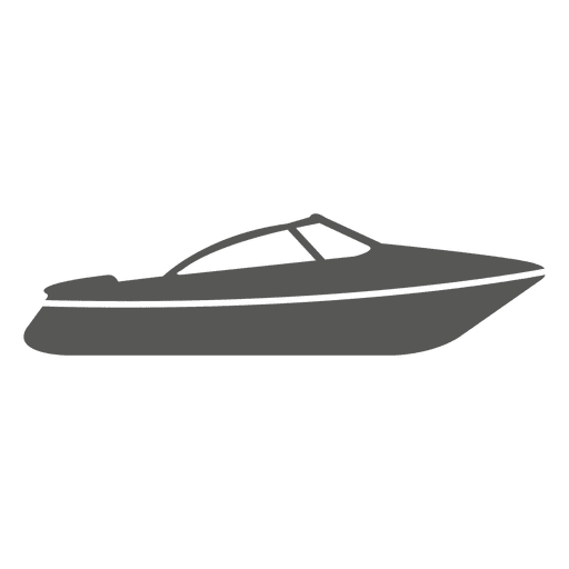 Renn-Schnellboot-Symbol PNG-Design