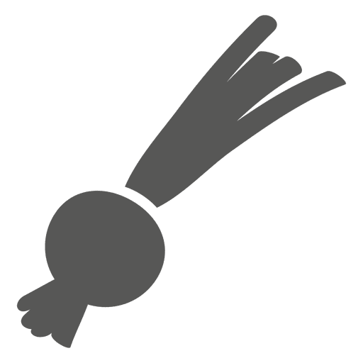 Ícone plano de rabanete Desenho PNG