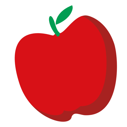 Icono de manzana roja