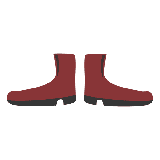 Red ladies boot PNG Design