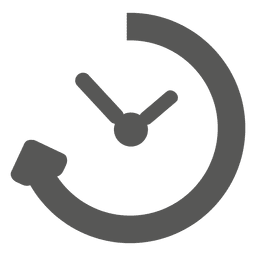 Icono de reloj temporizador de recarga Diseño PNG Transparent PNG