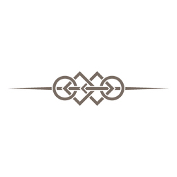 Divisor de linhas de quadrados de anéis Desenho PNG