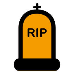 Rip tombstone cartoon 3 PNG Design Transparent PNG