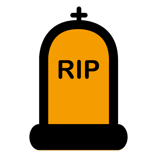 Rip Tombstone Cartoon 4 PNG & SVG Design For T-Shirts