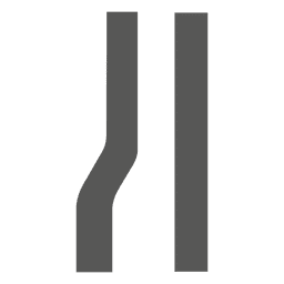 Camino se estrecha desde la señal izquierda Diseño PNG