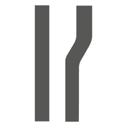 A estrada se alarga da direita Desenho PNG