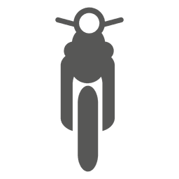 Roadmaster motorcycle front icon PNG Design