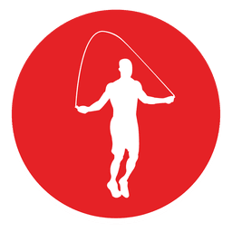 Ícone de círculo para pular corda Transparent PNG