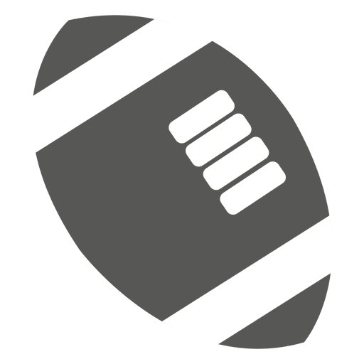 Ícone de bola de rúgbi Desenho PNG