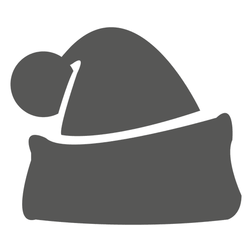 Icono de sombrero de santa claus