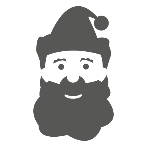 Santa Gesicht Portr?t PNG-Design