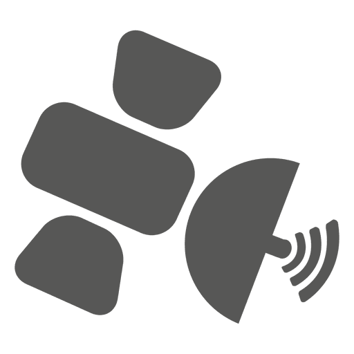 Satellite icon PNG Design