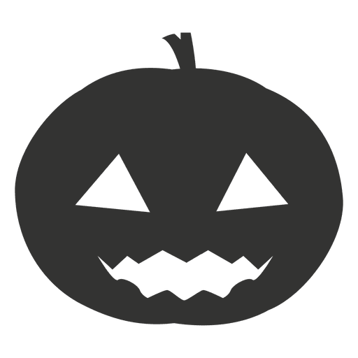 Scary pumpkin face 7 PNG Design