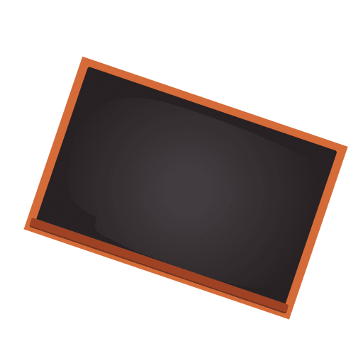 School blackboard PNG Design