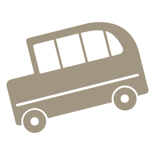 Schulbus-Symbol PNG-Design