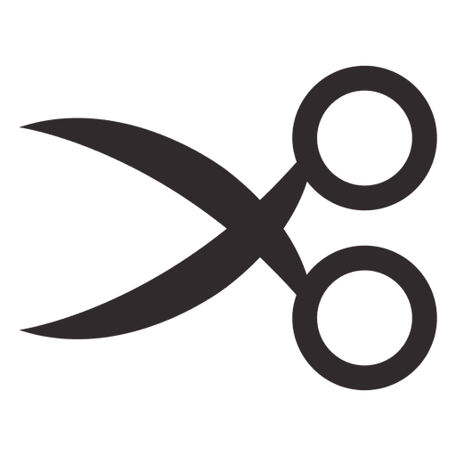 Scissors tool PNG Design