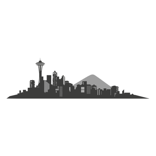 city skyline silhouette png