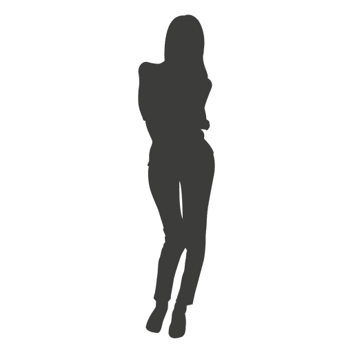 Sexy woman silhouette