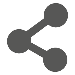Share social icon PNG Design