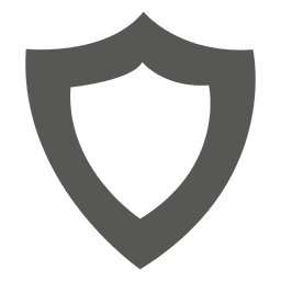 Schild flaches Symbol PNG-Design