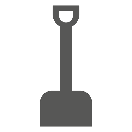 Icono de pala Diseño PNG