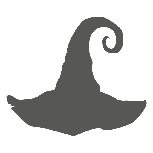 Witch Hat Silhouette Svg