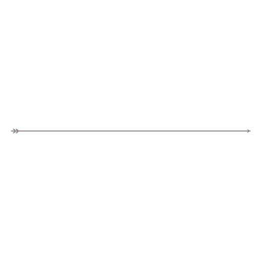 Simple arrow decorative divider