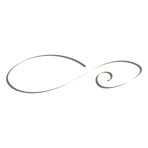 simple linear calligraphy ornament transparent png svg vector file simple linear calligraphy ornament