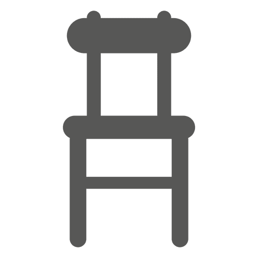 Sitting chair icon