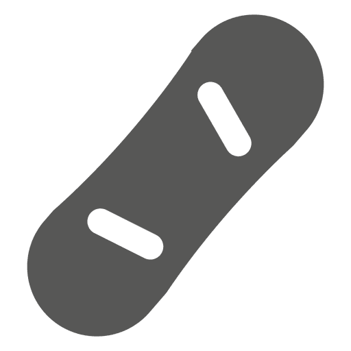 Skateboard icon PNG Design