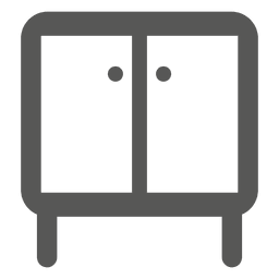 Small almirah icon PNG Design