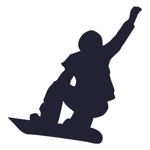 Download Silueta de snowboard deporte - Descargar PNG/SVG transparente