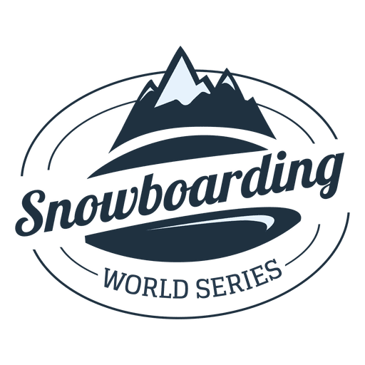Etiqueta de snowboard