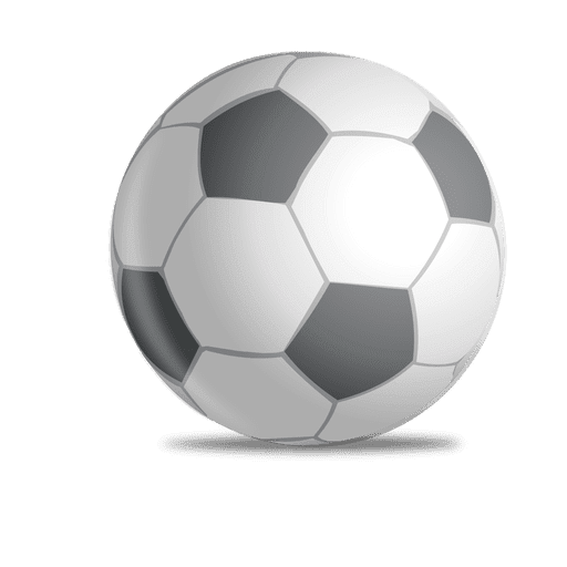 Design de bola de futebol Desenho PNG